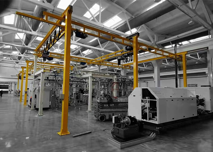 自立式KBK輕型起重機